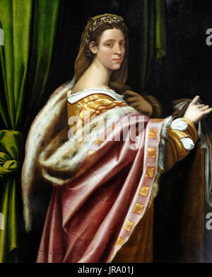 Portrait of a Lady. Mitte 1520 s - Sebastiano del Piombo Stockfoto