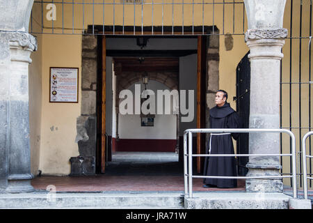 Parroquia San Juan Bautista, Mexiko City, Mexiko Stockfoto