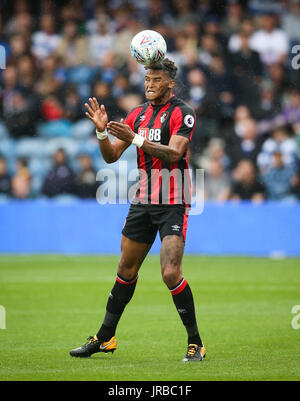 Bournemouths Tyrone Mings während der pre-Season-Spiel im Stadion Vitalität, Bournemouth. PRESSEVERBAND Foto. Bild Datum: Sonntag, 30. Juli 2017 Stockfoto