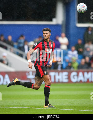 Bournemouths Tyrone Mings während der pre-Season-Spiel im Stadion Vitalität, Bournemouth. PRESSEVERBAND Foto. Bild Datum: Sonntag, 30. Juli 2017 Stockfoto