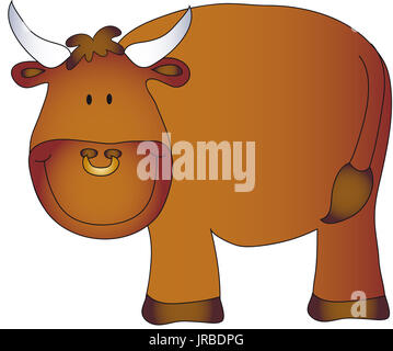 Bull Stockfoto