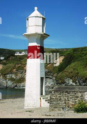 Der Leuchtturm von Port Erin, von der Insel Man Stockfoto