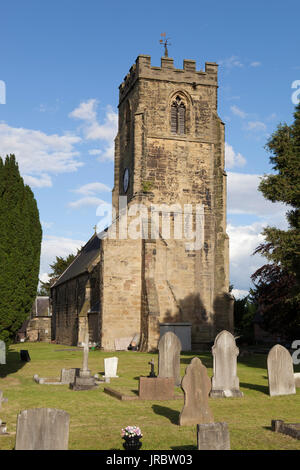 St. Peter's Kirche, wo Sir Robert Peel ist begraben, Drayton Bassett, Staffordshire, England, Vereinigtes Königreich, Europa Stockfoto