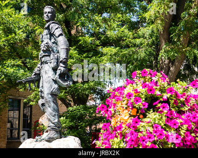 Statue der irischen Garde, Windsor, GB. Stockfoto