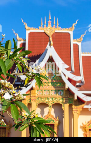 Wat Pha, die Luang, Vientiane, Laos. Stockfoto