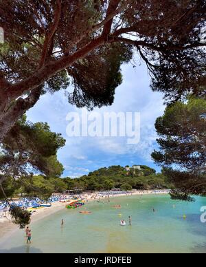 Cala Galdana menorca Menorca Stockfoto