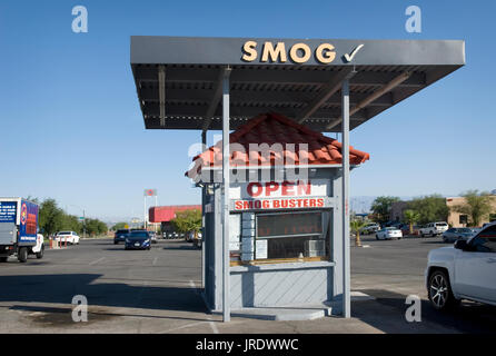 Smog Station Nevada, USA Stockfoto