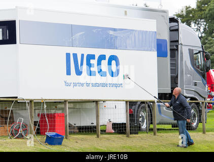 Royal Highland Centre, Truckfest 2017 Vorschau Iveco Stockfoto