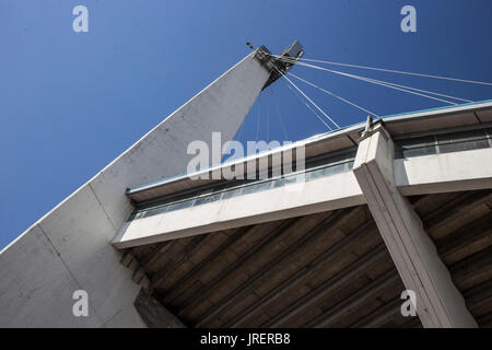 Detail der Ullevi Stadion in Göteborg. Stockfoto