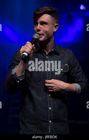 Edinburgh, Schottland. 5. August 2017. Edinburgh Fringe 2017 Pleasance Eröffnungs-Gala. Ryan Taylor Credit: Andrew Eaton/Alamy Live-Nachrichten Stockfoto