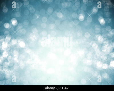Blue Abstract background mit bokeh Licht Stockfoto