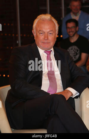 Markus Lanz Talkshow im Stahlwiete Studio in Hamburg mit: Wolfgang Kubicki (Politiker) wo: Hamburg, Deutschland bei: Kredit-5. Juli 2017: Becher/WENN.com Stockfoto