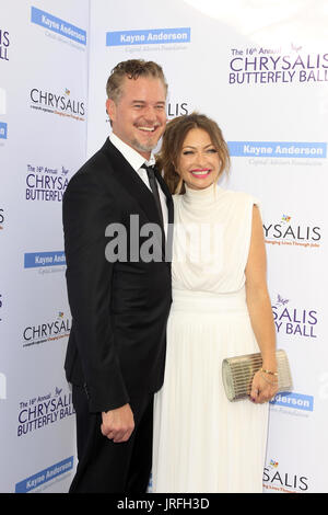 16. jährlichen Chrysalis Butterfly Ball - Ankünfte mit: Rebecca Gayheart, Eric Dane wo: Los Angeles, California, Vereinigte Staaten von Amerika bei: Kredit-3. Juli 2017: Nicky Nelson/WENN.com Stockfoto