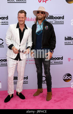 2017 Billboard Awards statt, in der T-Mobile Arena - Ankünfte Featuring: Florida Georgia Line, Tyler Hubbard, Brian Kelley Where: Las Vegas, Nevada, USA bei: Kredit-21. Mai 2017: Nicky Nelson/WENN.com Stockfoto