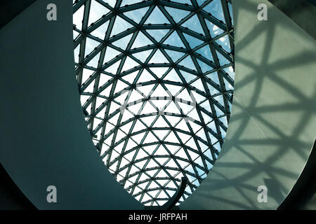 Architektonische Abstraktionen und Details der Dali Museum in Saint Petersburg, Florida Stockfoto