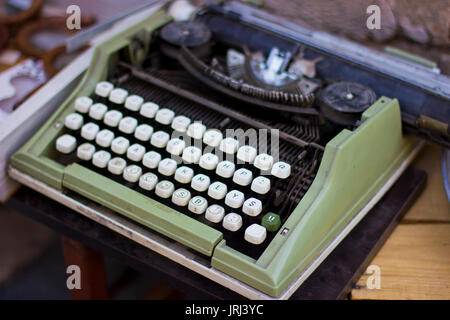Alte traditionelle Schreibmaschine Stockfoto
