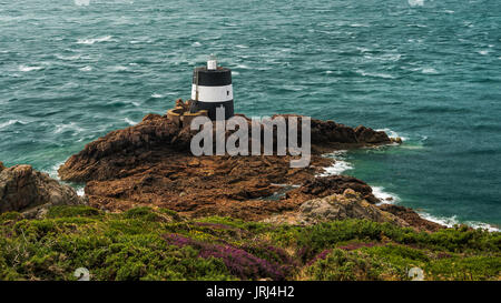 Noirmont Point Tower, St. Brelade, Jersey, Großbritannien Stockfoto