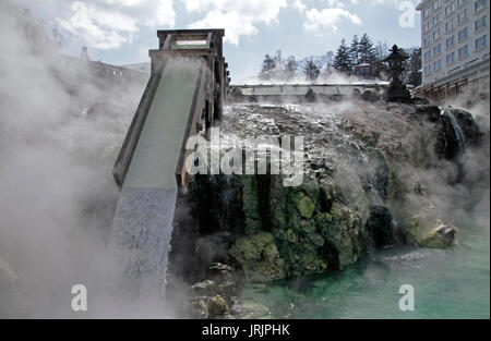 Kusatsu Onsen Hot Spring Stockfoto