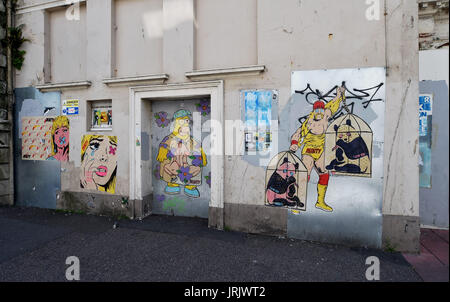 Das verlassene Hippodrom in Middle Street Brighton. Brighton Hippodrome ist Veranstaltungsort im Zentrum von Brighton Stockfoto