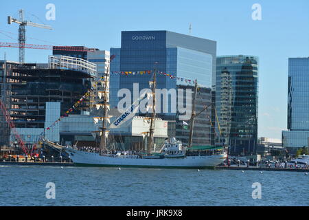 Sehenswürdigkeiten rund um Boston Massachusetts Stockfoto