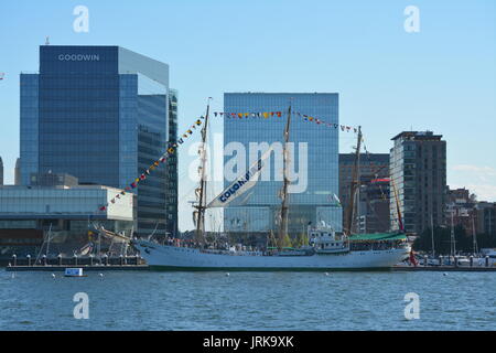 Sehenswürdigkeiten rund um Boston Massachusetts Stockfoto