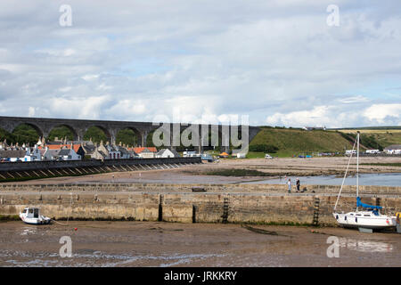 Cullen Hafen, Schottland Stockfoto