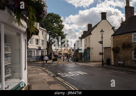 Sherborne ist eine Gemeinde in der North West Dorset, in South West England. Es liegt am Rande des Blackmore Vale gelegen Stockfoto