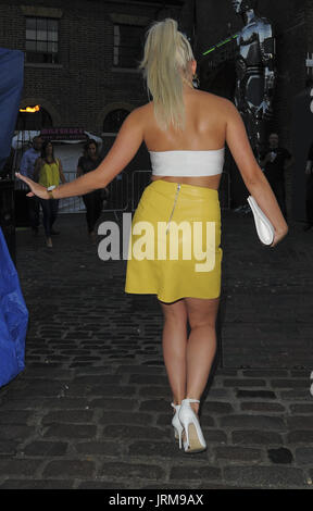 Unterwegs sehen, prominente Camden mit: Chloe Paige Where: London, Vereinigtes Königreich bei: 5. Juli 2017 Credit: WENN.com Stockfoto