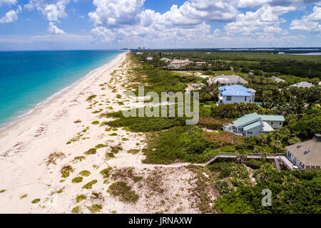 Florida, Vero Beach, Round Island Oceanfront Beach Park, Atlantik, Sand