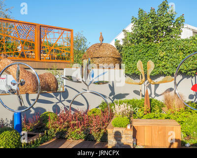 LONDON, UK - 25. Mai 2017: RHS Chelsea Flower Show 2017. Der weltweit renommiertesten Blumenschau anzeigen am besten im Garten-Design. Stockfoto