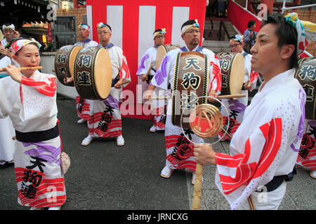 Japan, Tokio, Dilo Matsuri, Festival, Musiker, Stockfoto