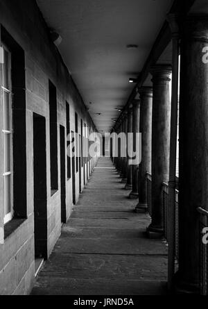 Das wunderschön renovierte Piece Hall in Halifax, West Yorkshire Stockfoto