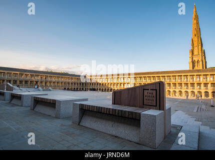 Das wunderschön renovierte Piece Hall in Halifax, West Yorkshire Stockfoto