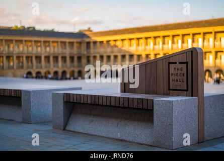 Das wunderschön renovierte Piece Hall in Halifax, West Yorkshire Stockfoto