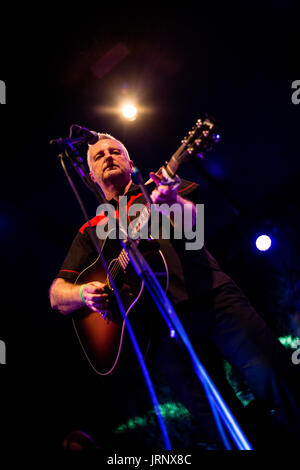 Mailand, Italien. 5. August 2017. Billy Bragg tritt bei Carroponte © Roberto Finizio / Alamy Live News Stockfoto
