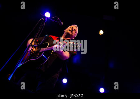 Mailand, Italien. 5. August 2017. Billy Bragg tritt bei Carroponte © Roberto Finizio / Alamy Live News Stockfoto