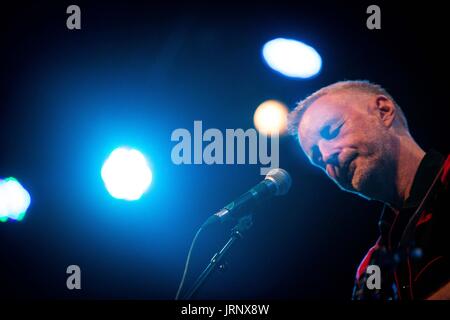 Mailand, Italien. 5. August 2017. Billy Bragg tritt bei Carroponte © Roberto Finizio / Alamy Live News Stockfoto
