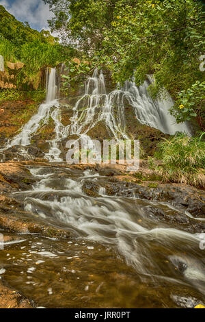 Wasserfälle auf Kauai, Hawaii Stockfoto