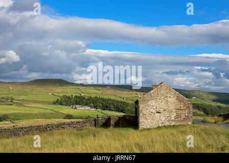 Scheune in Arkengarthdale, Yorkshire Dales National Park, North Yorkshire, England UK Stockfoto