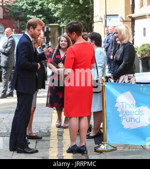 Prinz Harry besucht Leeds führt: Förderung Happy Young Minds Event, eine Nächstenliebe fair und Podiumsdiskussion auf das psychische Wohlbefinden von Jugendlichen der Stadt. Gehostet von Leeds Community Foundation (LCF), wird die Veranstaltung eine Reihe von psychischen Projekten zusammenbringen.  Mitwirkende: Prinz Harry Where: Leeds, Vereinigtes Königreich bei: Kredit-6. Juli 2017: John Rainford/WENN.com Stockfoto