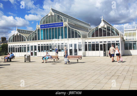 East Point Pavillon Gebäude, Lowestoft, Suffolk, England, Großbritannien Stockfoto