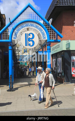 Britten Einkaufszentrum, Stadtzentrum, Lowestoft, Suffolk, England, Großbritannien Stockfoto