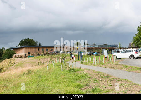 Der Einstiegschweller, nationale Landschaft Discovery Center, Northumberland Stockfoto