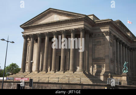 St George's Hall in Liverpool Merseyside England Stockfoto