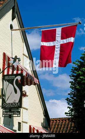 Souvenirshop im HC Andersen-Museum, Odense, Fünen, Dänemark, Skandinavien, Europa Stockfoto