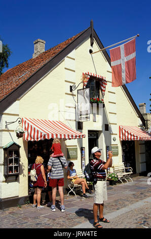 Souvenirshop im HC Andersen-Museum, Odense, Fünen, Dänemark, Skandinavien, Europa Stockfoto