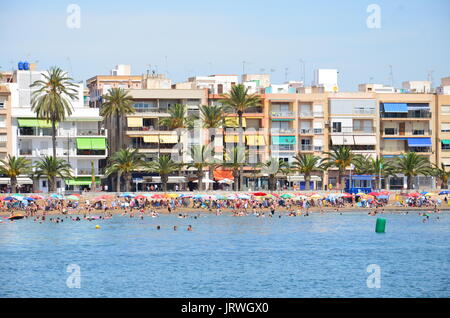 Hafen von Mazarrón, Murcia. Spanien Stockfoto