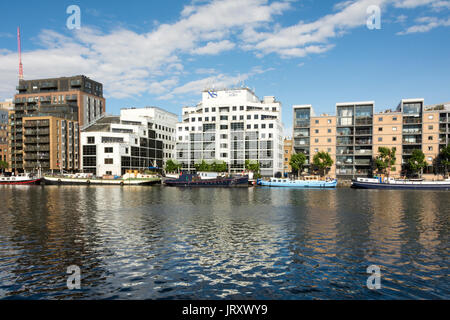 Northern & Shell Media Group Büros auf der Isle of Dogs, London, UK Stockfoto