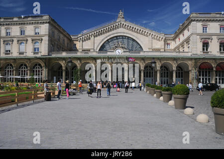 Gare de l'Est in Paris, Frankreich Stockfoto