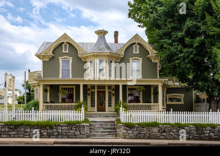 Das Gasthaus der Shenandoah, 138 East Main Street, Luray, Virginia Stockfoto